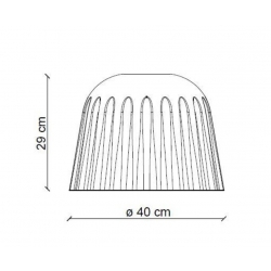 MADAME GRES CERAMICZNY PLAFON     C2573   FERROLUCE